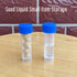 36 Piece Small 5ml Graduated Vials with Storage Box Rack, Leakproof Aquarium Water Test Tube Replacement Liquid Sample Vial Holder Container for Seed Bead Small Screw Tiny Stone