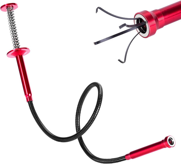 Bendable Flexible Magnetic Pickup Tool, 24'' Four Claw Grabber Tool, Accurate Pick