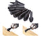 ASNOMY 10PCS Woodworking Twist Drill Bits, Wood Carving File Rasp Drill Bits 6.3mm(1/4") Shank