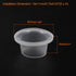 uxcell 60pcs Faucet Leak-Proof Sealing Gasket, Silicone Raw Material Belt Hose Washer for Faucet Triangle Valve