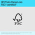 5x7 60 (CH097A) HP Everyday Photo Paper - Designed for HP Inkjet Printers, Glossy, in, sheets