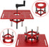 KETIPED 65mm Trimming Rod,MG-061RED Adjustable Router Lift for Diameter Universal Machine,Aluminum Under-Table Router