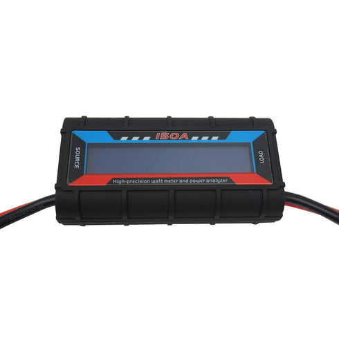 150A RC Watt Meter, High Precision Power Analyzer, DC 0-60V Volt Amp Watt Checker with Digital LCD Screen