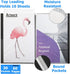 Sooez Heavy Duty Binder with Plastic Sleeves, 18"x24", Portfolio Folder with 30 Clear Sheet Protectors