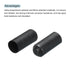 MECCANIXITY Heat Shrink End Cap, 15mm ID x 40mm L, Waterproof Electrical Wire Wrap, Pack of 25