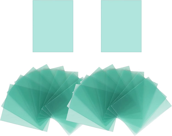 Wzttdm 20 Pcs Replacement Lens Outside Protective Lens, 4.5 x 5.25 x 0.04