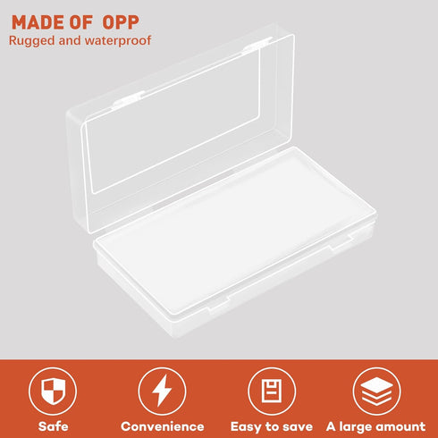 Shappy 301 Pieces Paper Money Holders with 2 Pcs Plastic Storage Case, Clear Currency Sleeves for Cash Dollar Currency
