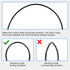 Air Line Tubing Kit: DOT 1/4 Inch OD 50 Feet with 15 Pcs Nylon Hose Tubing and Accessories