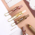 Quick Dry Ink Pens, Kawaii Ballpoint Pens, Retractable Gel Pen, 0.5mm Fine Point Black Ink for School Office Home, Pack