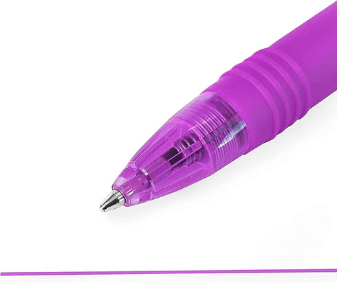 Z-Grip Smooth - Retractable Ballpoint Pen - Pack of 6 - Purple by ZEBRA