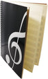 MOREYES Blank Sheet Music Composition Manuscript Staff Notebook with 100 Pages (10.24x7.5 inch/26x19cm)