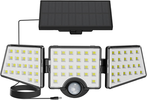 Lepro Solar Lights for Outside, WL5000 Motion Activated Security Lights, Separate Solar