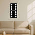 Azeeda (720mm) (DW00182458) 'Domino Game Tile' White Premium Vinyl Decal Sticker Waterproof, Durable & Easy to Apply
