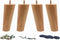 WEICHUAN Solid Rubber Wood Replacement Sofa Couch Chair Ottoman Loveseat Coffee Table