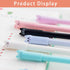 Cat Pens, 12pcs Cute Cat Style Gel Pens with 0.5mm Black Ink, Fun Gifts for Kids, School, Office