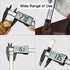 Kynup Digital Caliper Measuring Tool, 6Inch/150mm Micrometer Caliper with Large Screen for Mechanics, Jewelers,