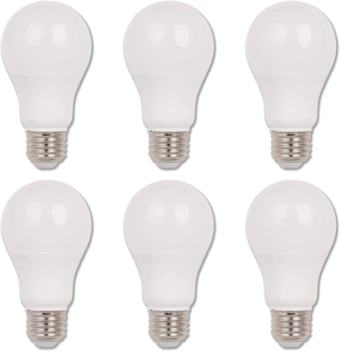 Westinghouse 5312720 5312700 9.5 (60 Watt Equivalent) Omni A19 Bright Energy Star LED Bulb, 6-Pack