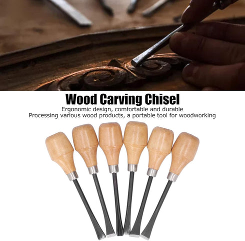 Hand Carving Tool Set - Gouges and Woodworking Chisel Set for DIY Art Craft Accessories