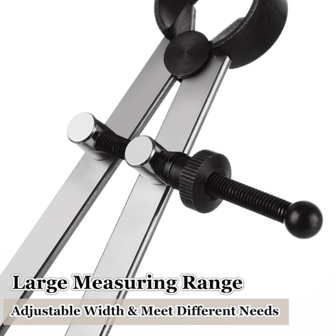3 Pack Adjustable Spring Wing Divider, 4 & 6 & 8 Inch Steel Lockable Divider Compass for Drawing, Drafting