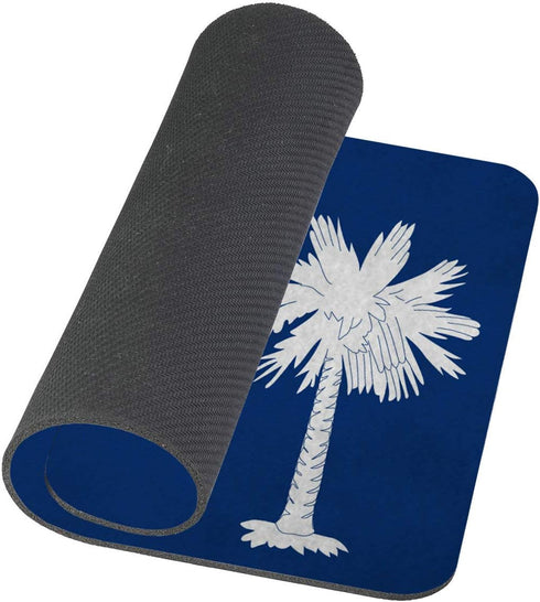 Flag of South Carolina Mousepad, Non-Slip Rubber Gaming Mouse Pad for Computers and Laptops