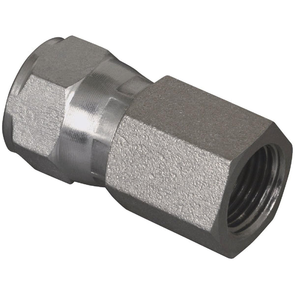 Apache 39006174 1/2" Female JIC x 3/8" Female Pipe Swivel, Hydraulic Adapter