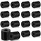 Fabbay Multi Purpose Rubber Spacer Black Rubber Bushings, 3/4 Inch OD x 1/4 Inch ID, 16 Pcs for Vibration
