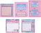 KOOBOOK Kawaii Planner Notebook - Cute Memo Pads with Computer Game Shape Design, 5 Styles, 50 Sheets/Pad