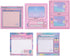 KOOBOOK Kawaii Planner Notebook - Cute Memo Pads with Computer Game Shape Design, 5 Styles, 50 Sheets/Pad