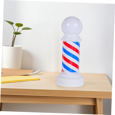1-Piece Luminous Barber Shop Open Sign Neon Lights Red LED Decoration for Hair Salon Reusable Barber Equipment
