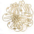 Pwshymi Cat Paper Clips, 12 Pcs Cat Shaped Thickened Metal Paper Clips for Office and Home Use