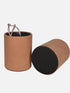 2 Pack Baitaihem Premium Scratch-resistant PU Leather Eyeglass Holder Stand Compact Nightstand & Desk Organizer
