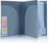 SKYDUE Document Organizer Folio, 5 Pocket Expanding File Folder, Accordion File Organizer, Portable Paper Organizer for