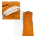 Yellow Leather Welding Gloves, 33cm/13inch for Safety and Protection