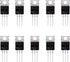BOJACK IRF540 MOSFET Transistors - IRF540N 33A 100V N-Channel Power MOSFET TO-220AB (Pack of 10)