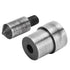 2Pcs Heavy Duty Metal Grommet Die Mold, Eyelet Hand Press Punch Machine Tool, Spring Snap Fastener Button Die
