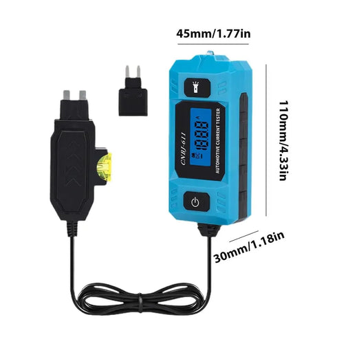 ZHORCIN 0.01a~19.99a Automotive Circuit Fault Probe Tester, Automotive Current Testers, Car Circuit Probe Testers