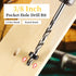 3/8 Inch Pocket Hole Drill Bit with 1/4 inch Hex Shank for Manual Pocket Hole Jig System