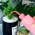 1Pc Plastic Squeeze Bottle, Safety Narrow Mouth Drip Washing Bottle for Tattooing, Eyelash Cleaning, 250 ML Pink