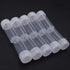 EORTA 50 Pcs 5 ML Clear Plastic Refillable Bottles with Caps, Portable Mini Empty Container for Crafts, Beads, Pills