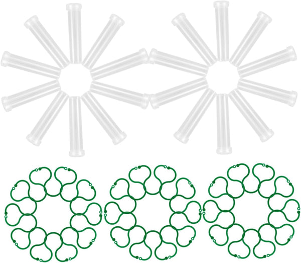 1set Floral Tubes for Fresh Flower Arrangements of Water Tubes for Preserving