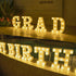 Foaky LED Letter Lights Sign Marquee Light Up Letters Sign for Night Light Wedding/Birthday Party Battery Powered