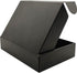 Small Black Shipping Boxes for Small Business, Pack of 25, 9x6x2 inches Cardboard Corrugated Mailer Boxes