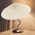 Pleated Fabric Lamp Shade Cover for Pendant and Table Lamps Modern Decorative Light Accessory Umbrella Shape Easy