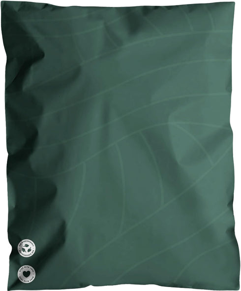 Impack Biodegradable Mailers - 25 Pack Flat Shipping Bags, Self-Seal, Waterproof Thick Mailing Envelope for Clothing