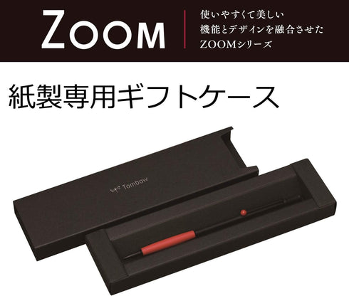 Tombow ZOOM 707 Mechanical Pencil, 0.5, Black/Red, SH-ZS2