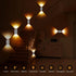 Dimmable, 2 Pack 2 Pack) easuntec Rechargeable Motion Sensor Night Light Warm White, Wireless Magnetic Stick-on