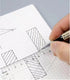 Gel Ink Pen Japanese Style Liquid Ink Rollerball Pens, 12 Pcs/Set, Quick Drying 0.35mm Ultra Fine Point