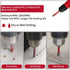 FOCSTOL 10pcs Masonry Concrete Drill Bit Set - 6mm Carbide Drill Bits for Wood Plastic Foam