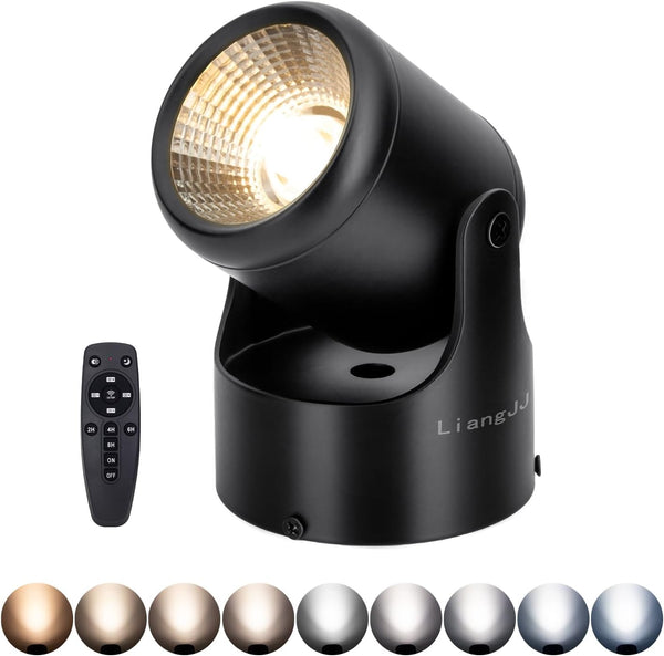 Uplighting Indoor Uplights with Timer and Remote, Stepless Adjustable Color Temperature and