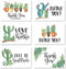 Hadley Designs 24 Cactus Thank You Cards with Envelopes, Bulk Housewarming, Wedding, Kids, Baby Shower, Graduation Notes